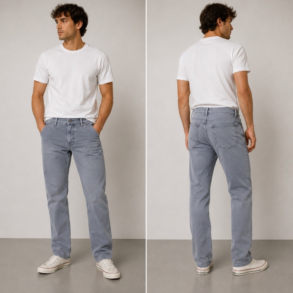 Rag & Bone Fit 2 Slim Mens 31x31 French Blue Solid Fit 2 Stretch Jeans Monogram
